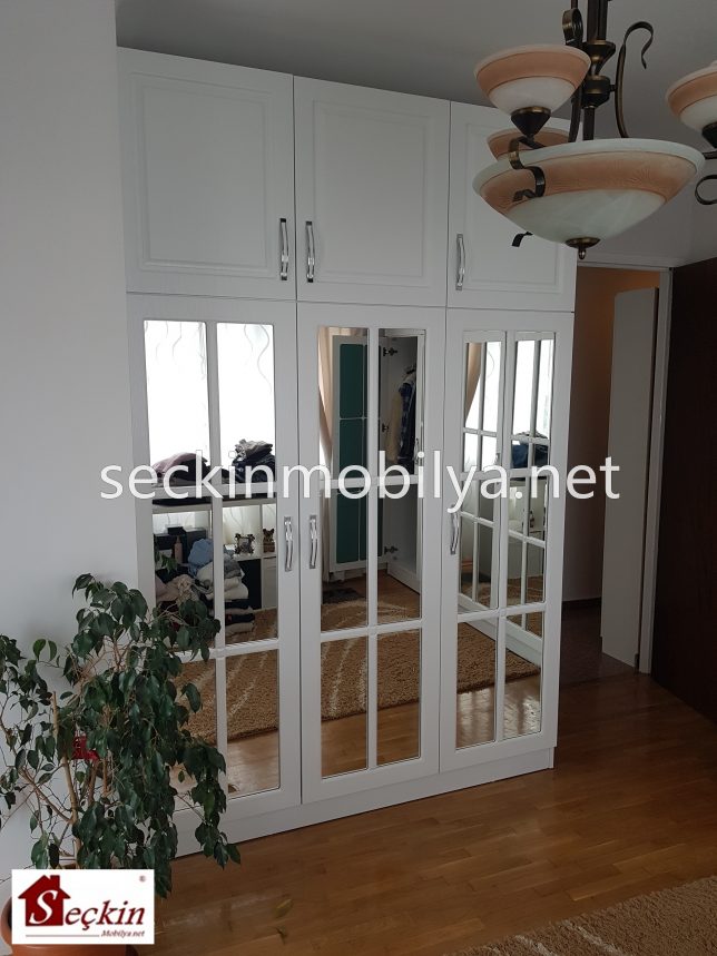 Country Beyaz Gardırop Seçkin Mobilya ve Tasarım